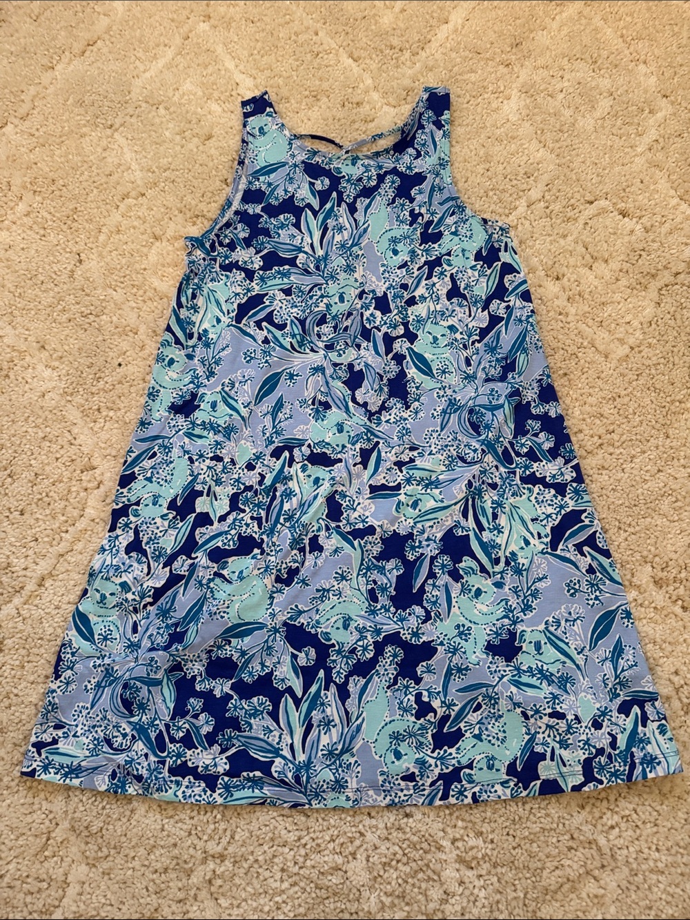 Lilly Pulitzer Koalafications Kaola Bamboo Kristen Swing Dress Medium